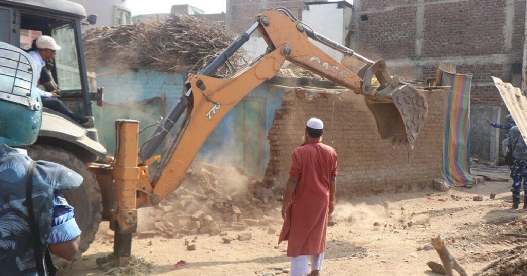 Bulldozing of Muslim Homes